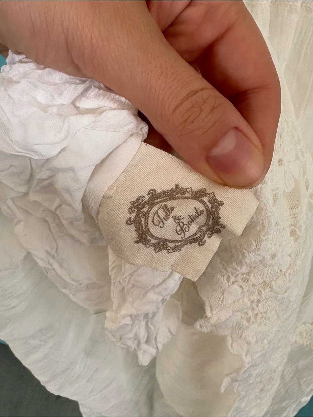 Tulle & Batiste Willow Maxi White Lace - Picture 14 of 15